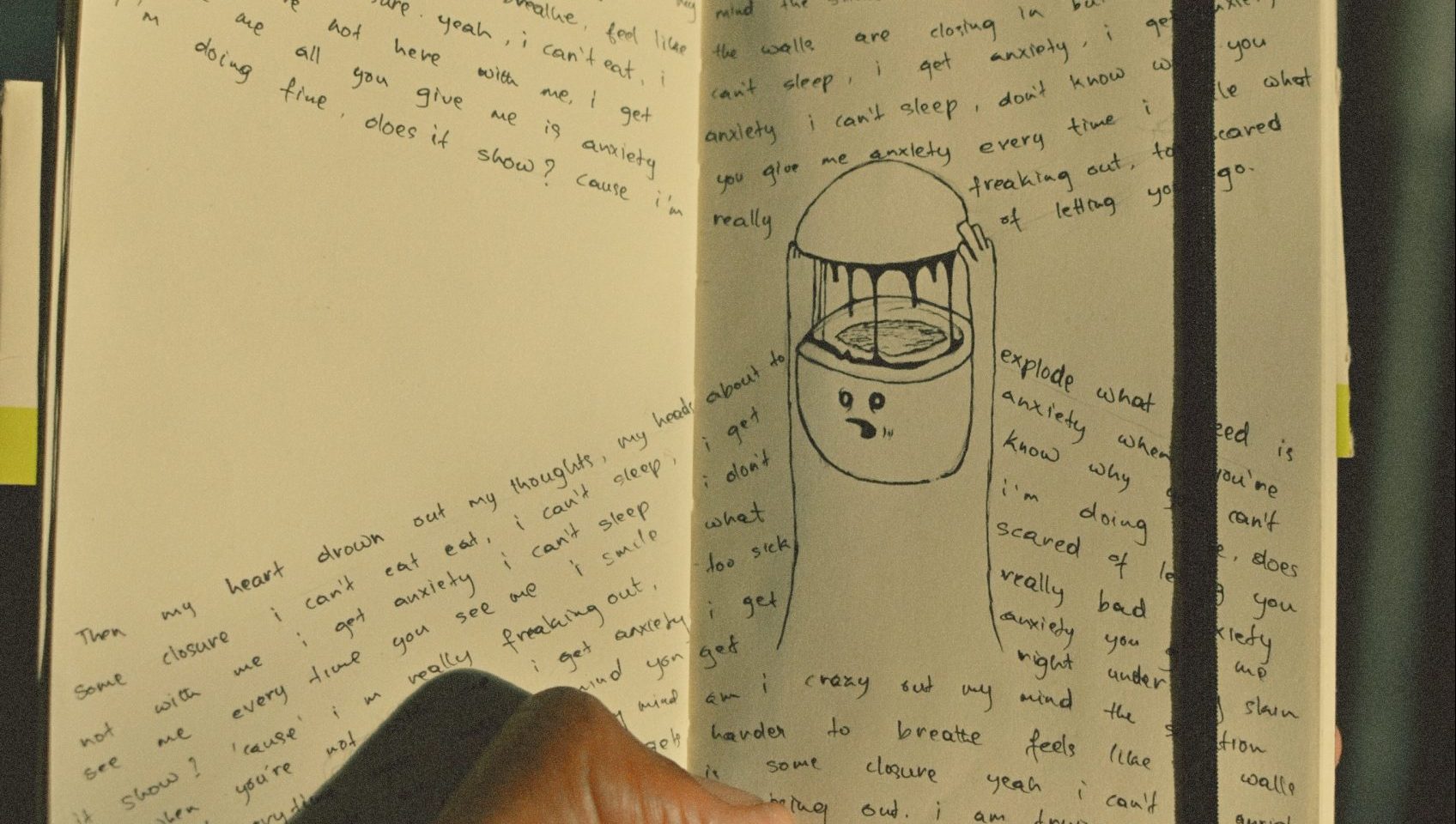 Anxiety & Fear in a Journal